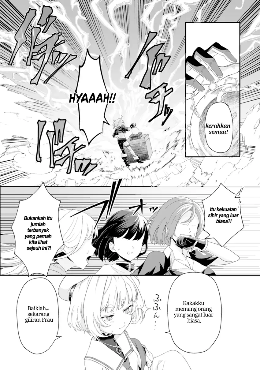 Teisou Gyakuten Sekai De Yuiitsu No Otoko Kishi No Ore, Onna Kishi Gakuen Ni Nyuugaku Shitara Nazeka Eiyou Atsukai Sareta ~Zetsurin Skill De Harem Musou~ Chapter 5.1 Gambar 6