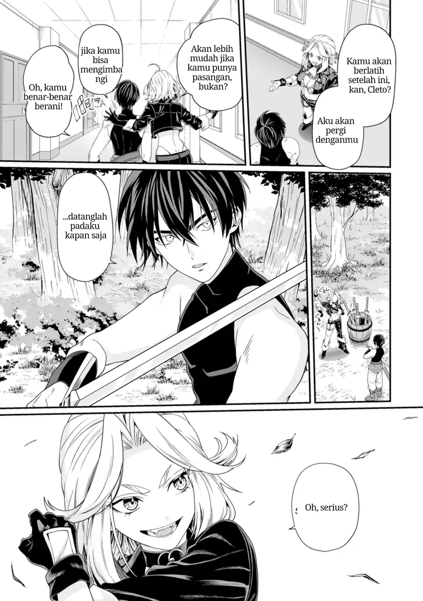 Teisou Gyakuten Sekai De Yuiitsu No Otoko Kishi No Ore, Onna Kishi Gakuen Ni Nyuugaku Shitara Nazeka Eiyou Atsukai Sareta ~Zetsurin Skill De Harem Musou~ Chapter 5.2 Gambar 20