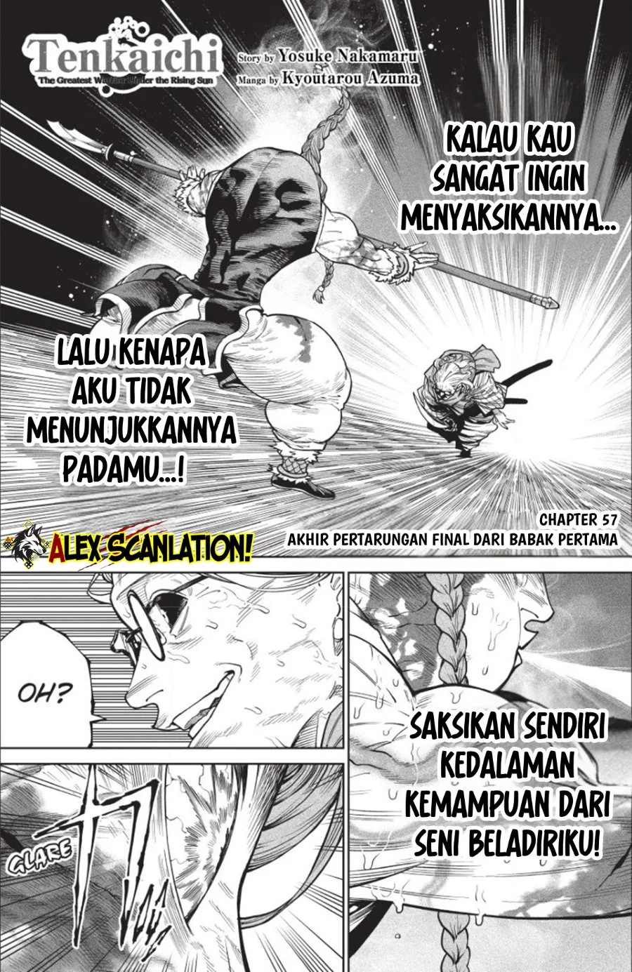 Tenkaichi – Nihon Saikyou Bugeisha Ketteisen Chapter 57 Gambar 3