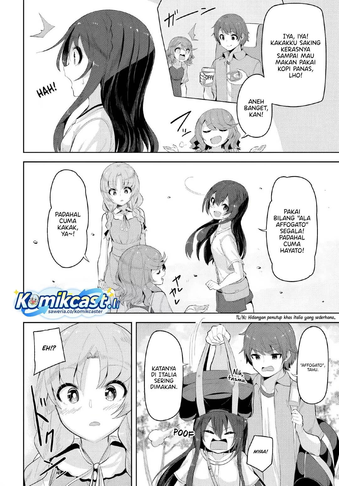 Tenkou-saki no Seiso Karen na Bishoujo ga, Mukashi Danshi to Omotte Issho ni Asonda Osananajimi datta Ken Chapter 31 Gambar 26