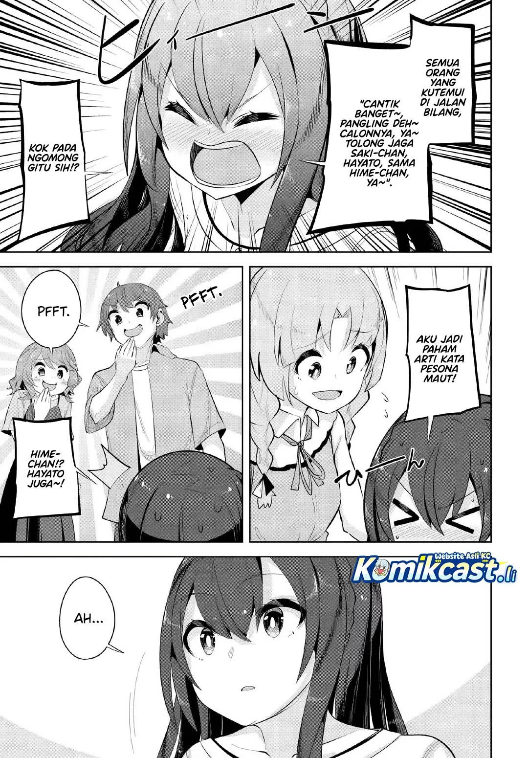 Tenkou-saki no Seiso Karen na Bishoujo ga, Mukashi Danshi to Omotte Issho ni Asonda Osananajimi datta Ken Chapter 32 Gambar 19