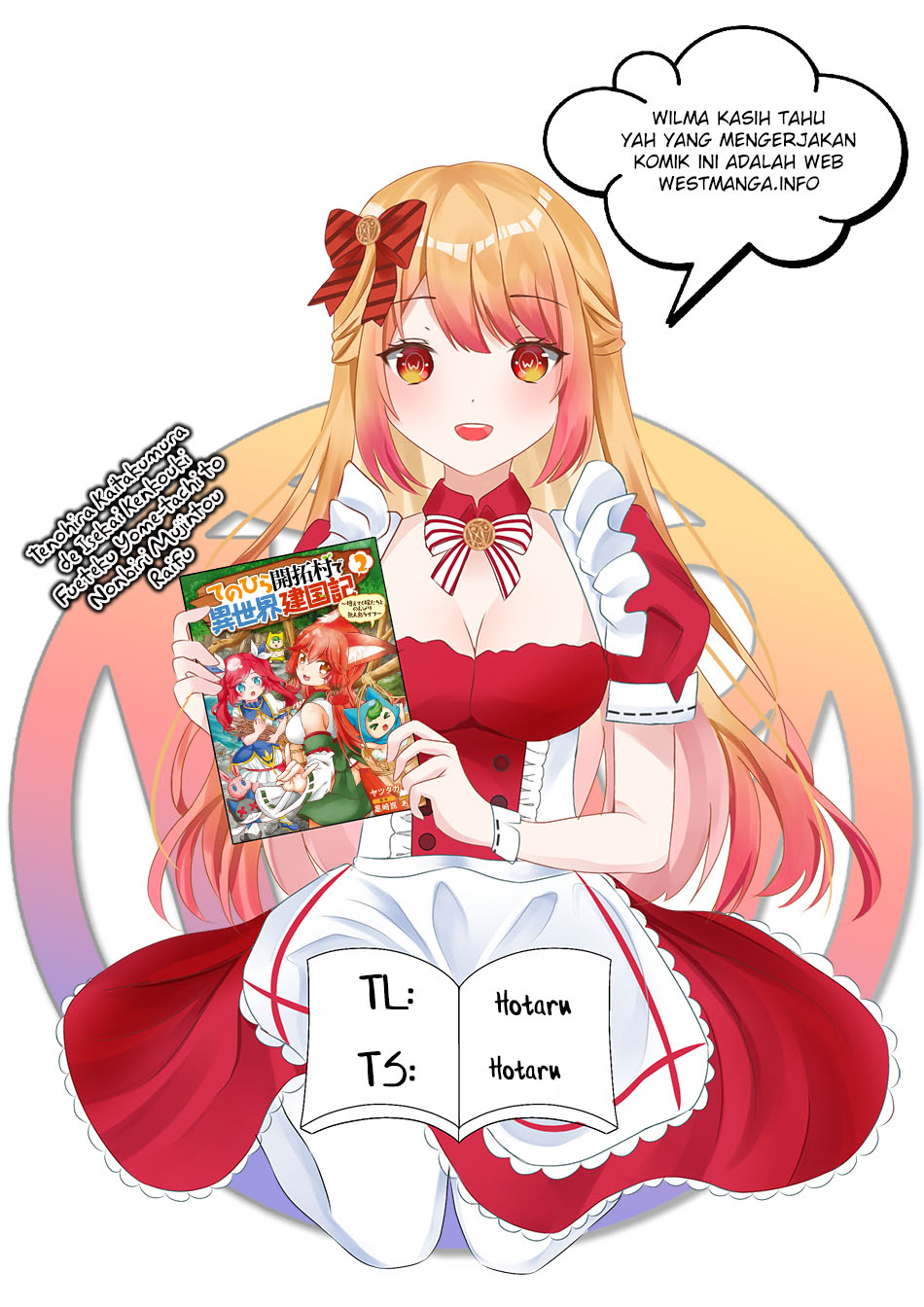 Baca Komik Tenohira Kaitakumura de Isekai Kenkouki ~Fueteku Yome-tachi to Nonbiri Mujintou Raifu~ Chapter 43 Gambar 1