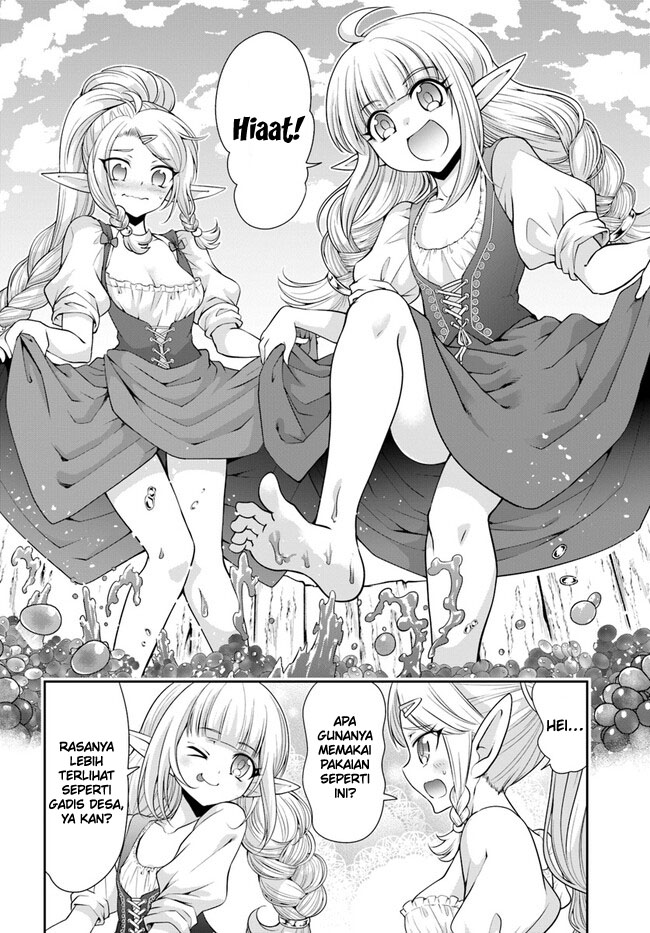Tenohira Kaitakumura de Isekai Kenkouki ~Fueteku Yome-tachi to Nonbiri Mujintou Raifu~ Chapter 45 Gambar 9