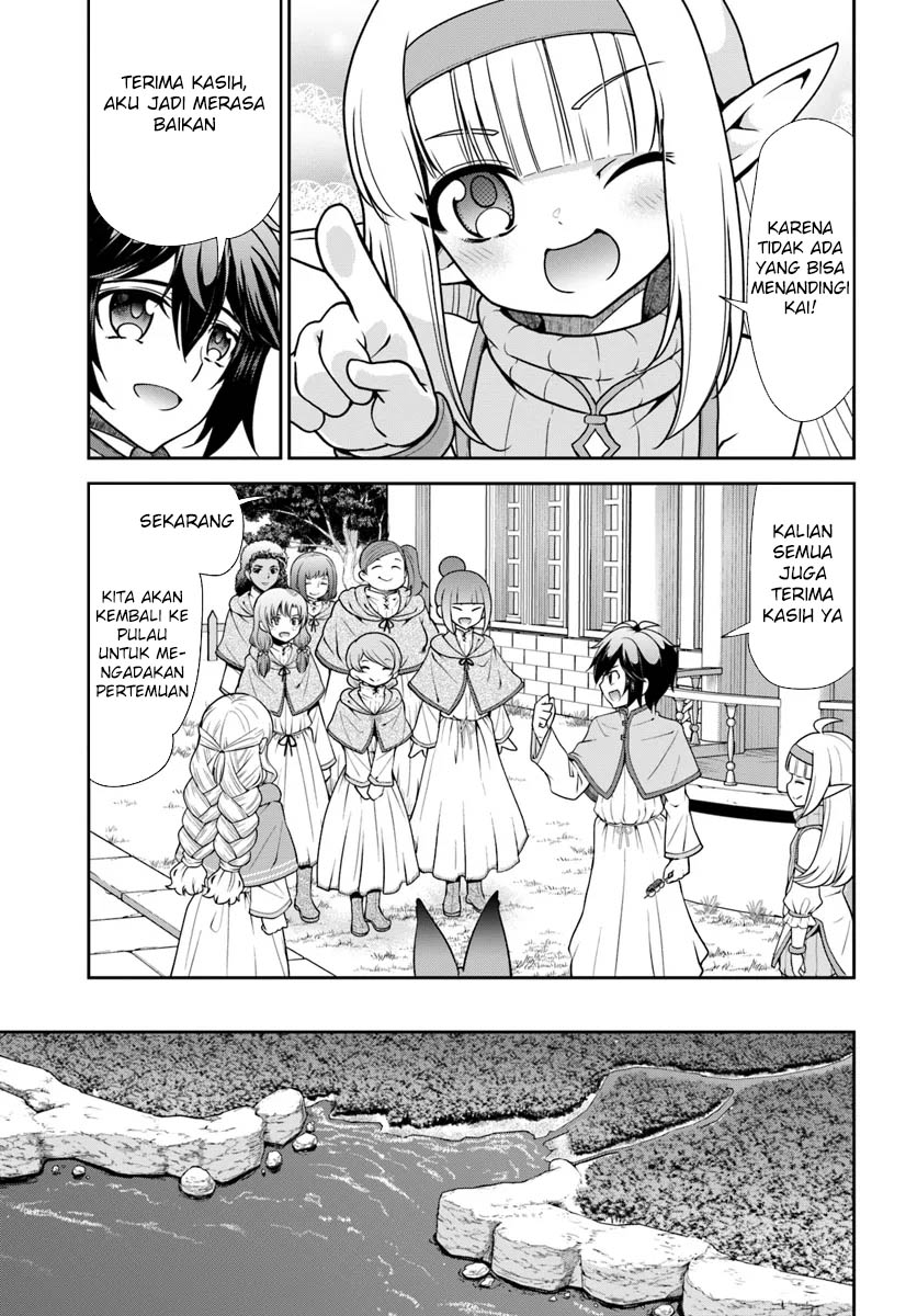 Tenohira Kaitakumura de Isekai Kenkouki ~Fueteku Yome-tachi to Nonbiri Mujintou Raifu~ Chapter 52 Gambar 12