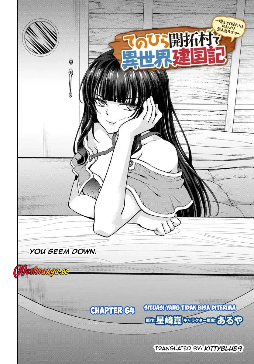Tenohira Kaitakumura de Isekai Kenkouki ~Fueteku Yome-tachi to Nonbiri Mujintou Raifu~ Chapter 64 Gambar 4