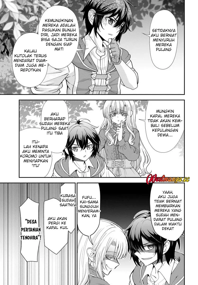 Tenohira Kaitakumura de Isekai Kenkouki ~Fueteku Yome-tachi to Nonbiri Mujintou Raifu~ Chapter 64 Gambar 9