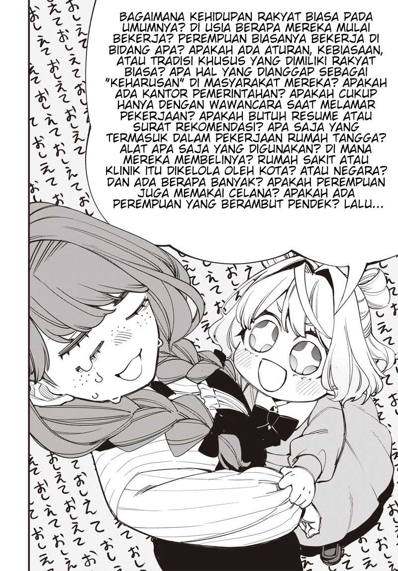 Baca Manga Tensei Arasaa Joshi no Kotoyo Kaikatsu – Seiryaku Kekkon wa Iya na no de, Zatsugaku Chishiki de Tanoshii Kaikaku Life wo Kekkou Shichaimasu! Chapter 2.1 Gambar 2