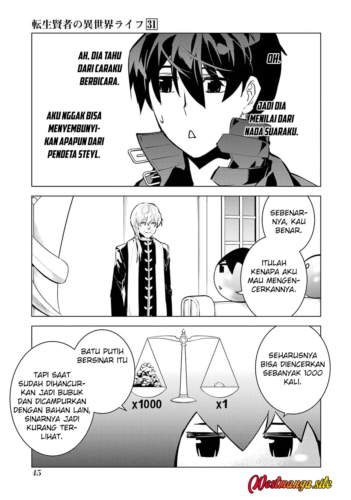 Tensei Kenja no Isekai Raifu Chapter 91 Gambar 46