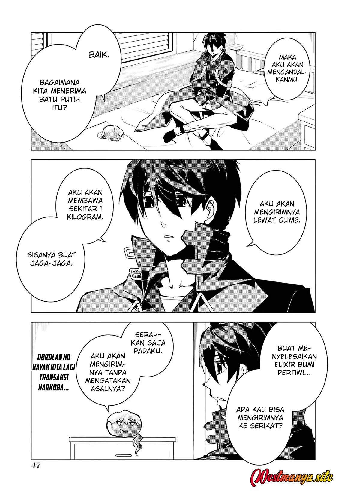 Tensei Kenja no Isekai Raifu Chapter 91 Gambar 48