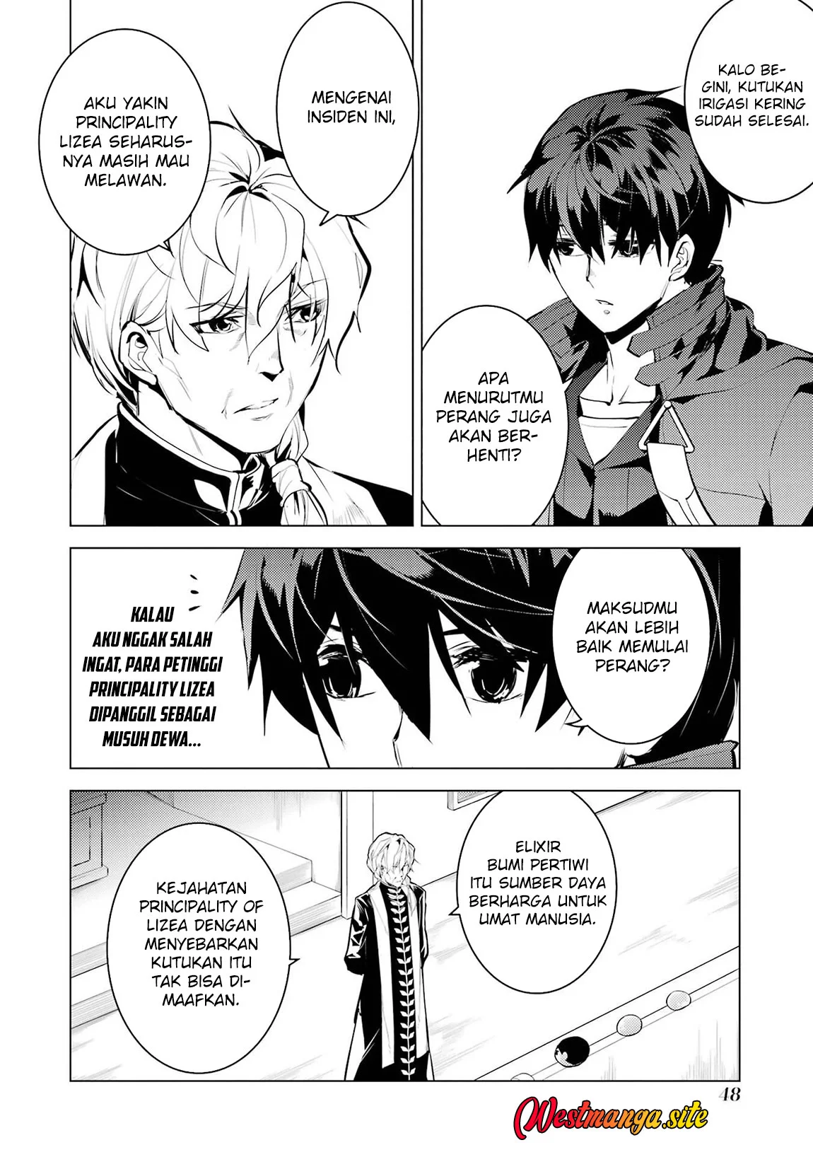 Tensei Kenja no Isekai Raifu Chapter 91 Gambar 49