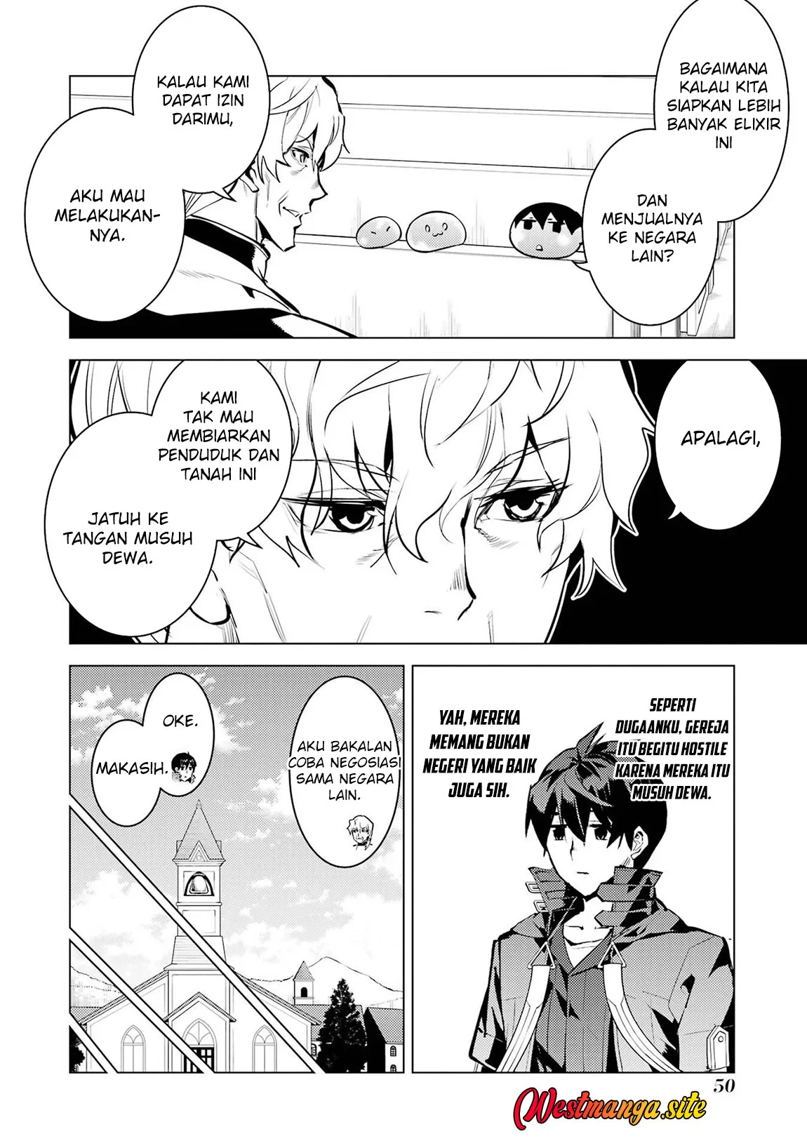 Tensei Kenja no Isekai Raifu Chapter 91 Gambar 51