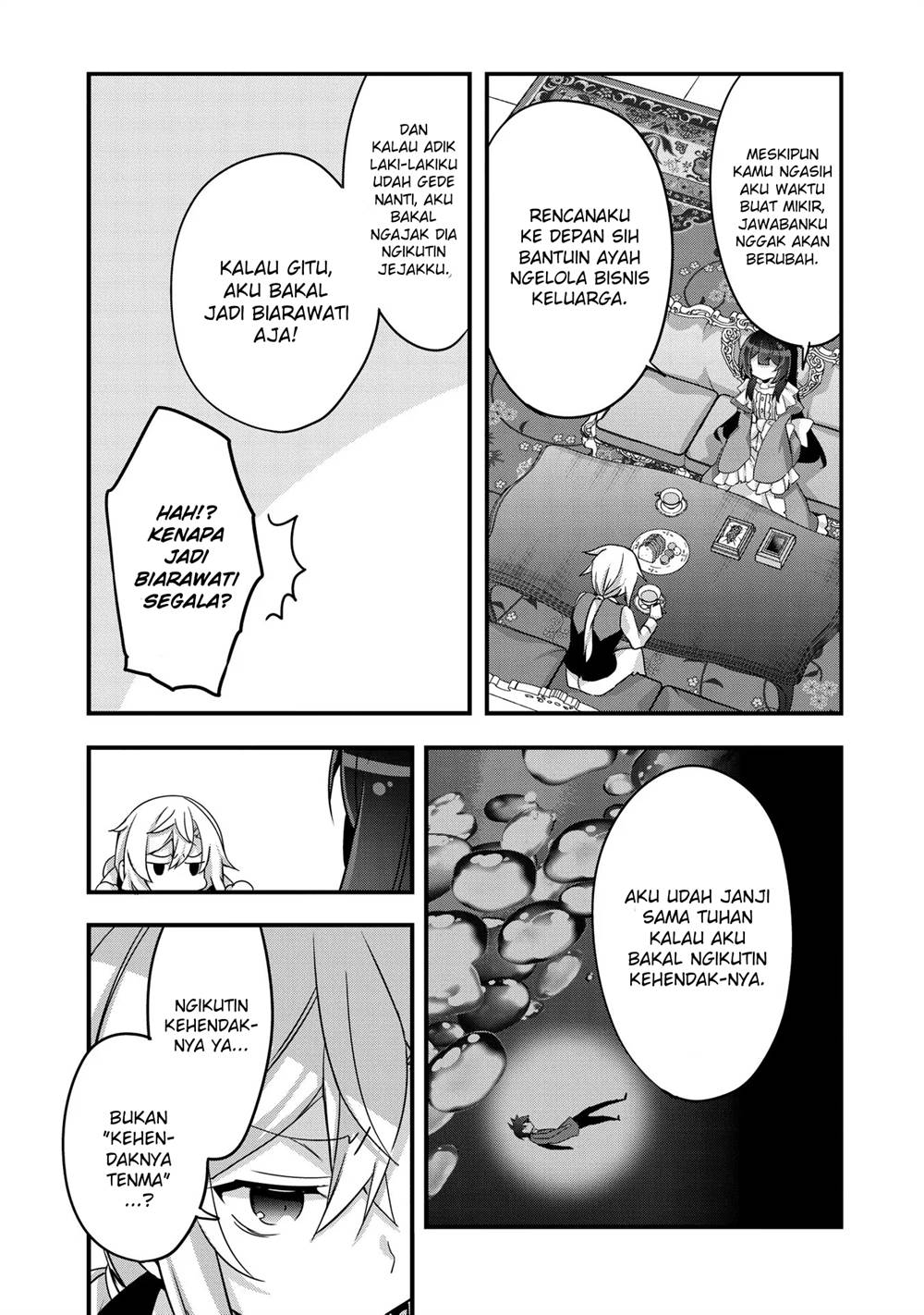 Tensei Mae wa Otoko Datta no de Gyaku Harem wa Okotowari Shite Orimasu Chapter 4 Gambar 10