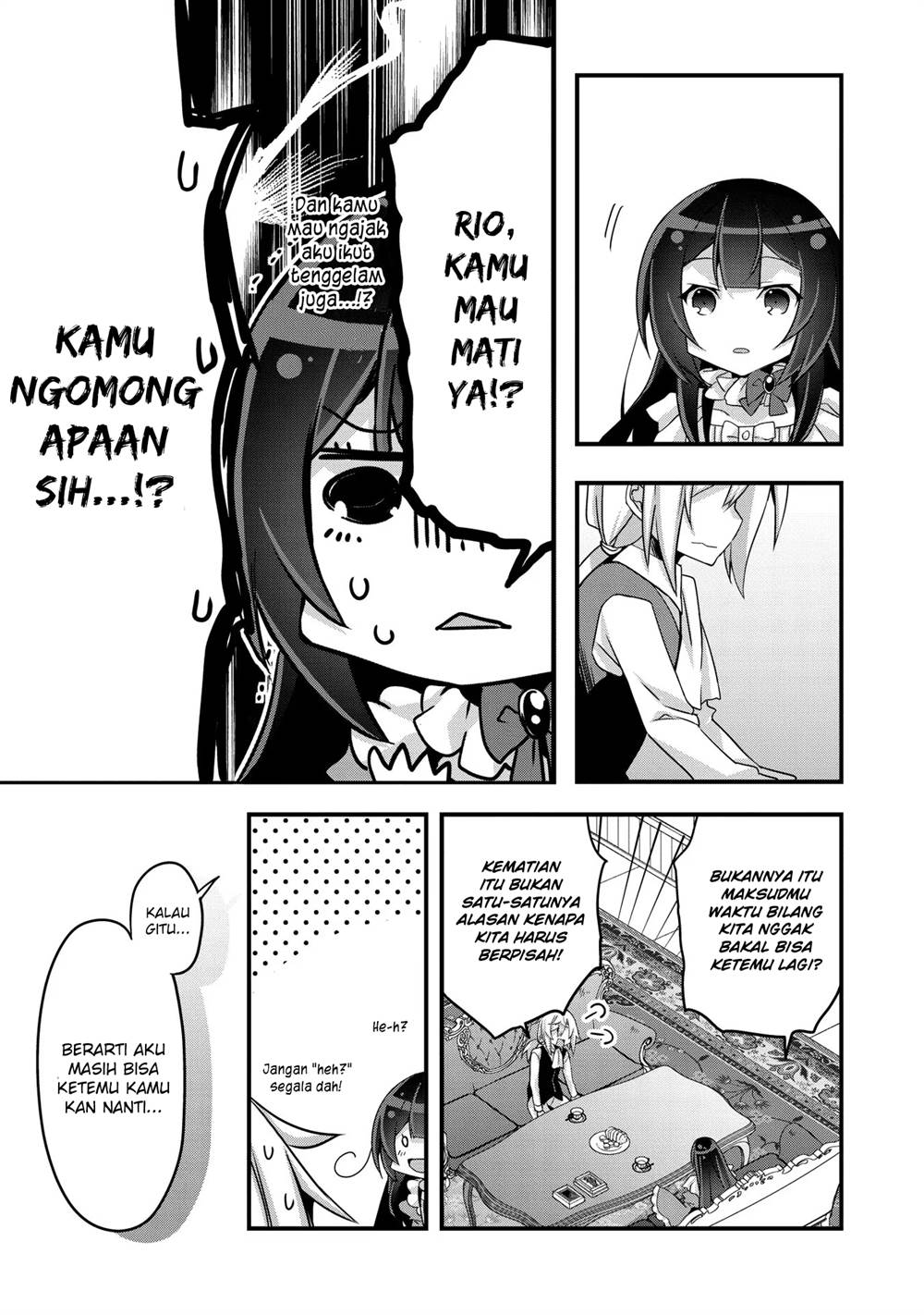 Tensei Mae wa Otoko Datta no de Gyaku Harem wa Okotowari Shite Orimasu Chapter 4 Gambar 12