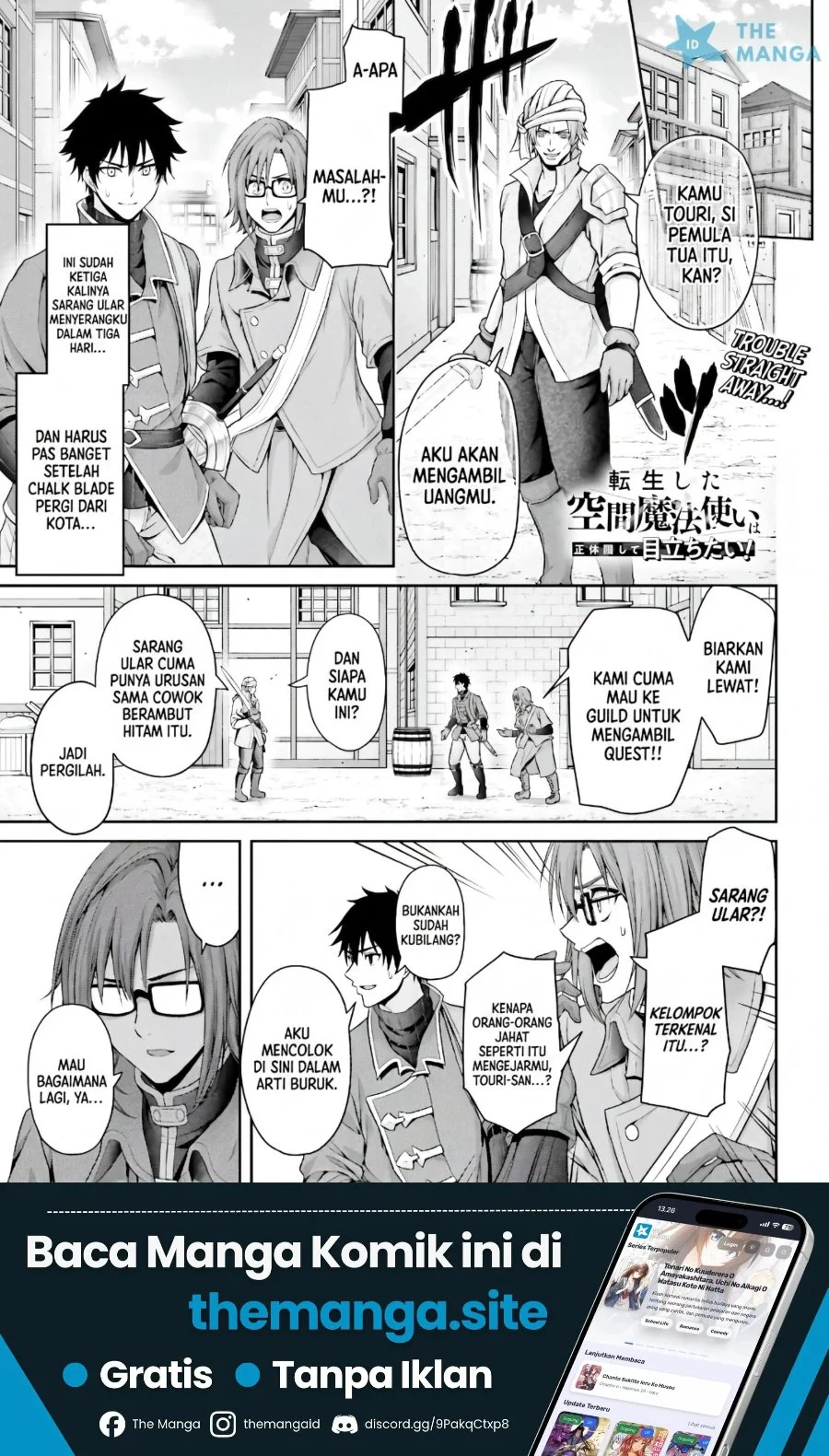 Tensei Shita Kuukan Mahoutsukai wa Shoutai Kakushite Medachitai! Chapter 8 halaman 2