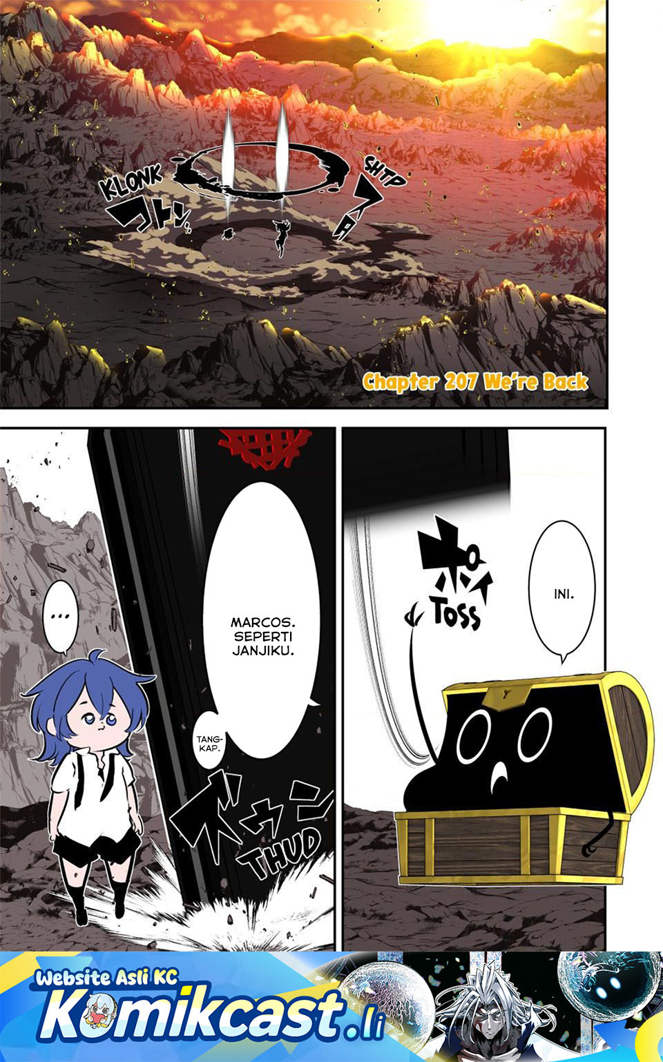 Baca Komik Tensei Shitara dai Nana Ouji dattanode, Kimamani Majutsu o Kiwamemasu Chapter 207 Gambar 1