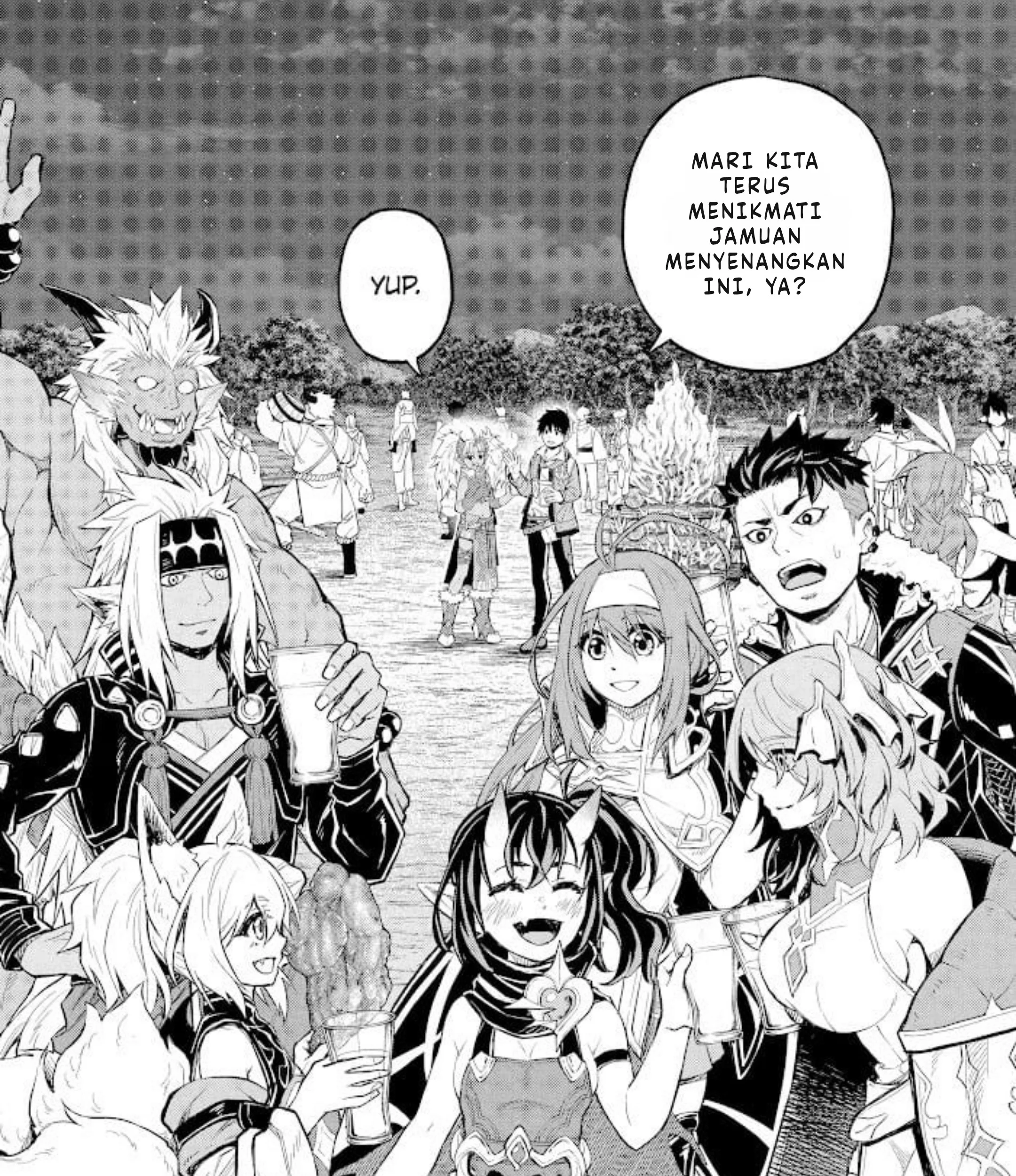 Tensei Shitara Saikyoushutachi ga Sumau Shima Deshita. Kono Shima de Slow Life wo Tanoshimimasu Chapter 24 Gambar 66