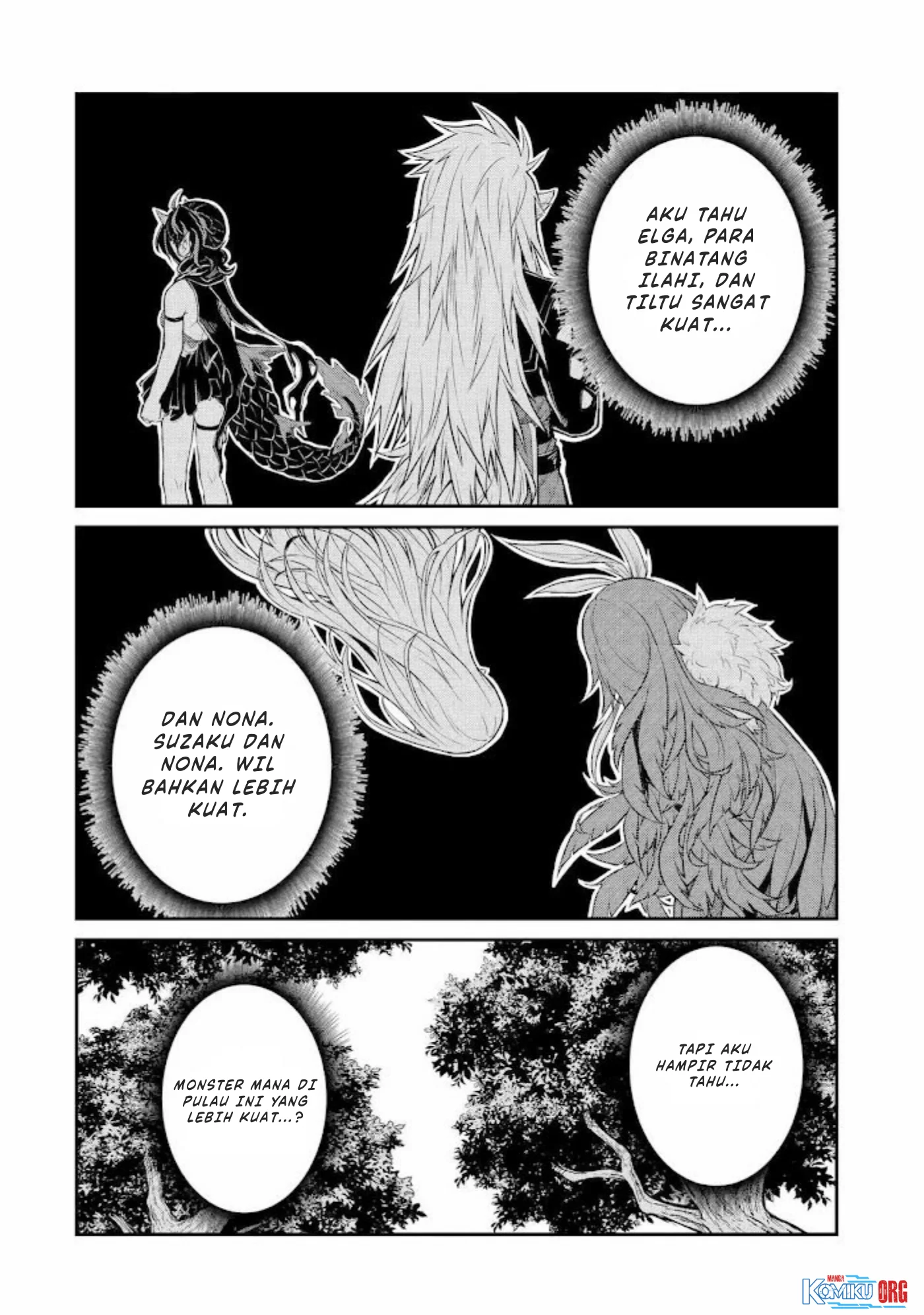 Tensei Shitara Saikyoushutachi ga Sumau Shima Deshita. Kono Shima de Slow Life wo Tanoshimimasu Chapter 28 Gambar 35