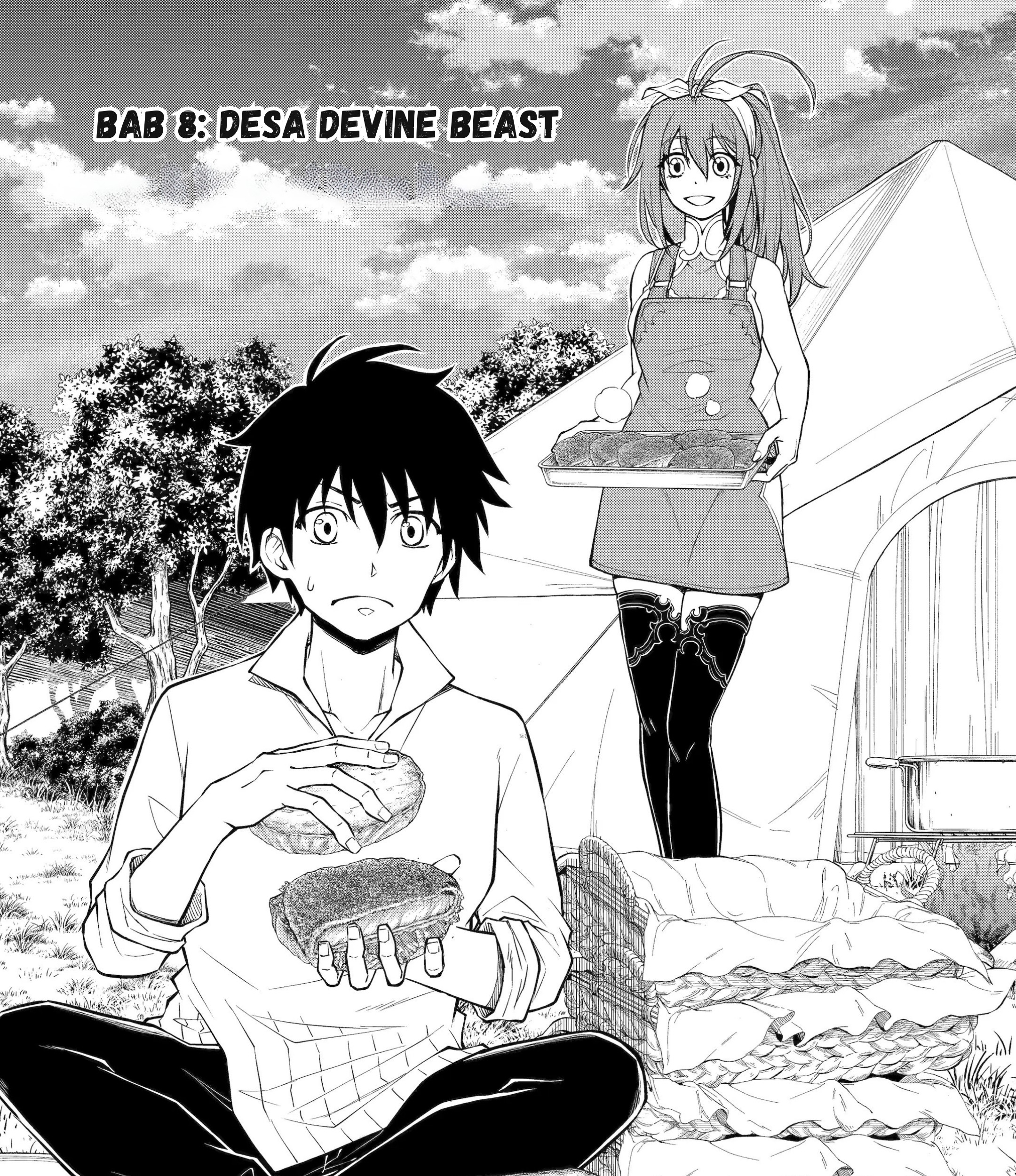 Baca Manga Tensei Shitara Saikyoushutachi ga Sumau Shima Deshita. Kono Shima de Slow Life wo Tanoshimimasu Chapter 8 Gambar 2