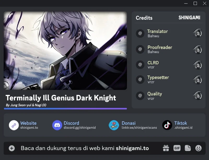 Komik Terminally-Ill Genius Dark Knight Chapter 133 gambar nomor 1