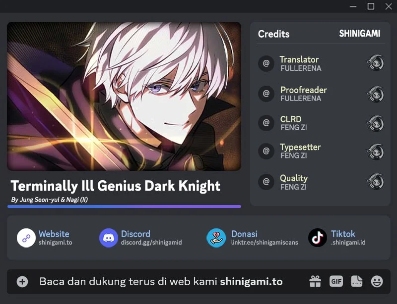 Komik Terminally-Ill Genius Dark Knight Chapter 140 gambar 1