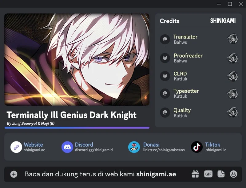 Komik Terminally-Ill Genius Dark Knight Chapter 141 gambar 1