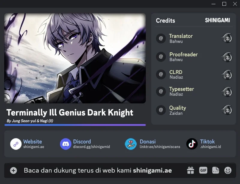 Komik Terminally-Ill Genius Dark Knight Chapter 161 gambar 1