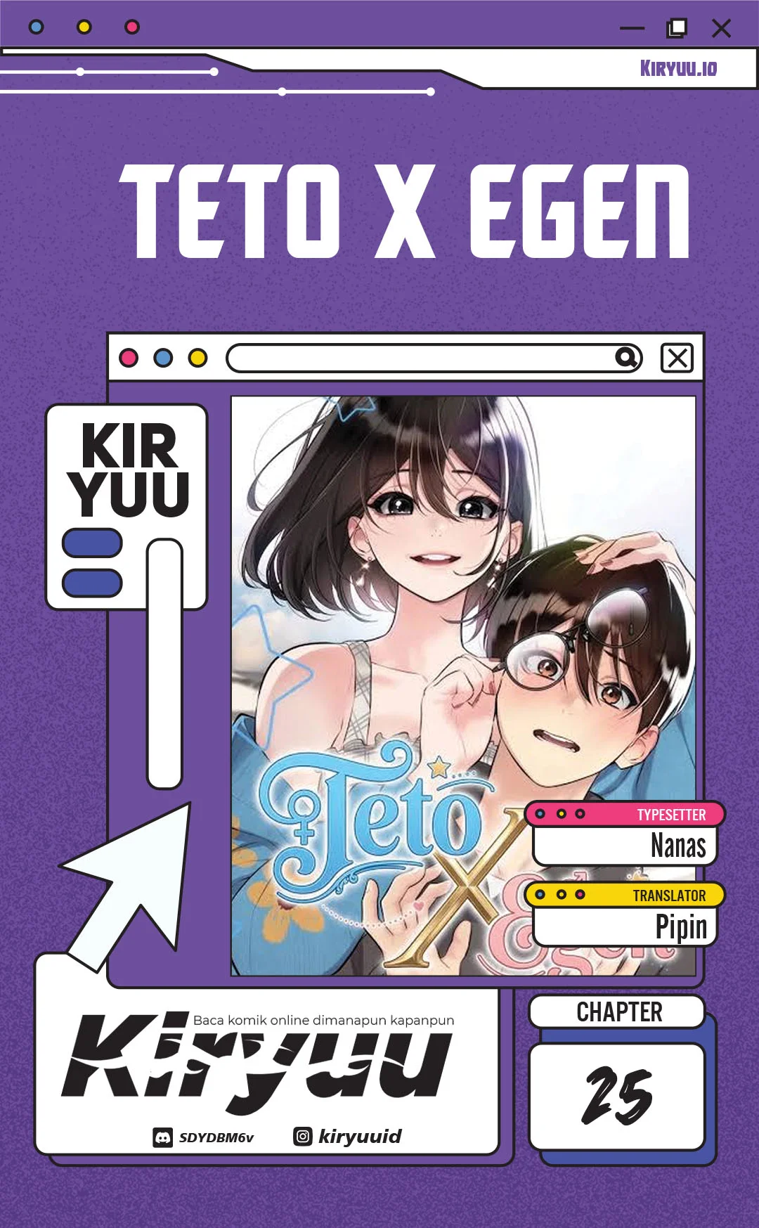 Komik Teto X Egen Chapter 25 gambar 1