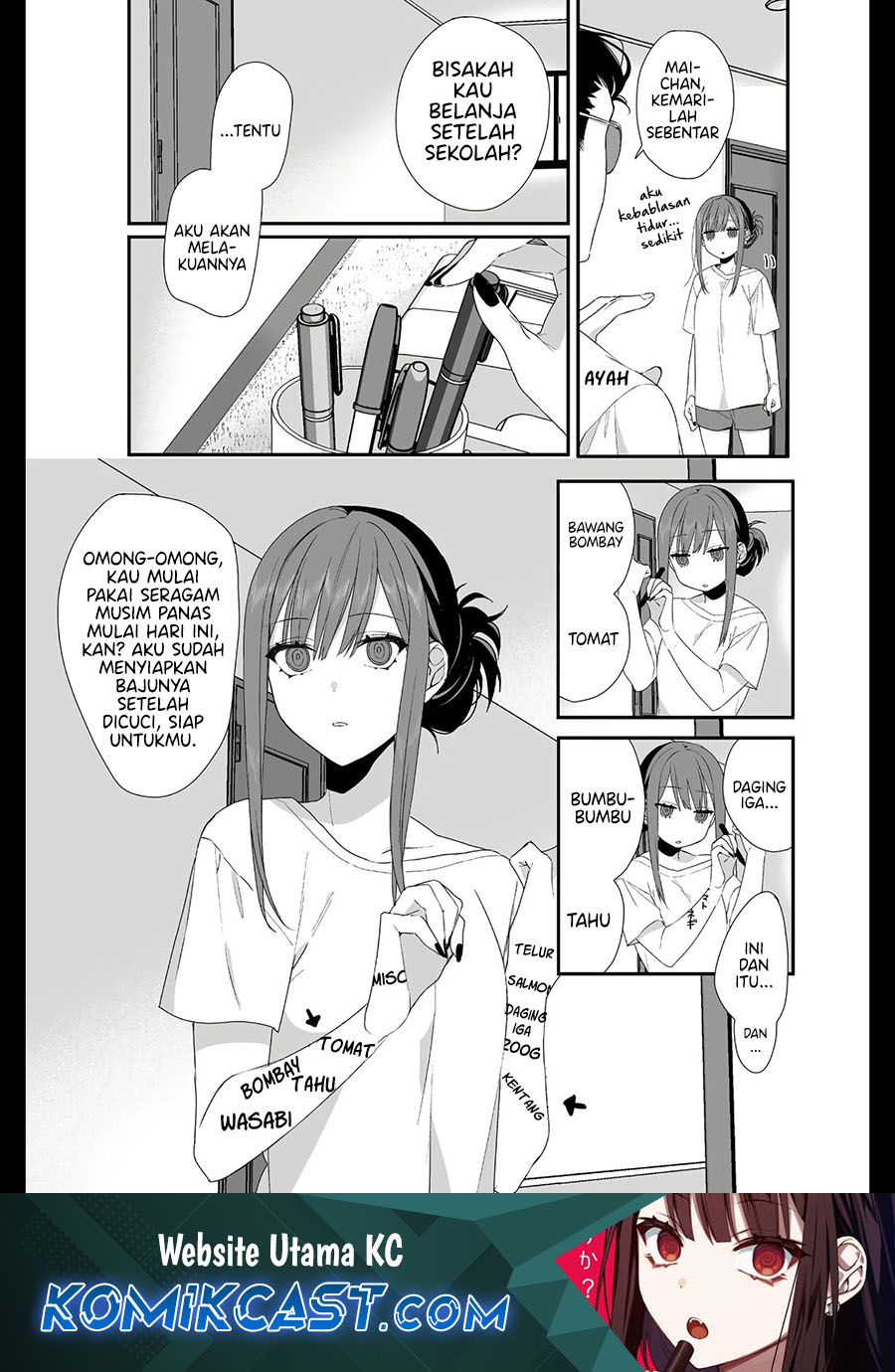 Baca Komik That girl is cute… but dangerous? Chapter 28 Gambar 1