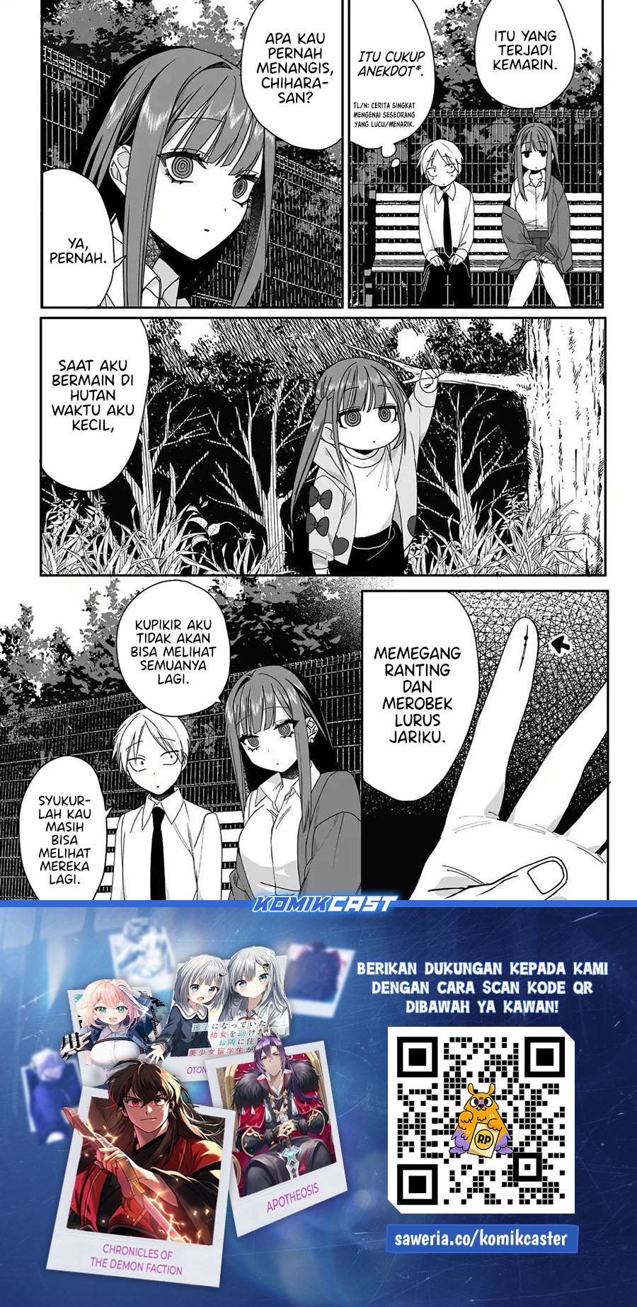 That girl is cute… but dangerous? Chapter 61 Gambar 10