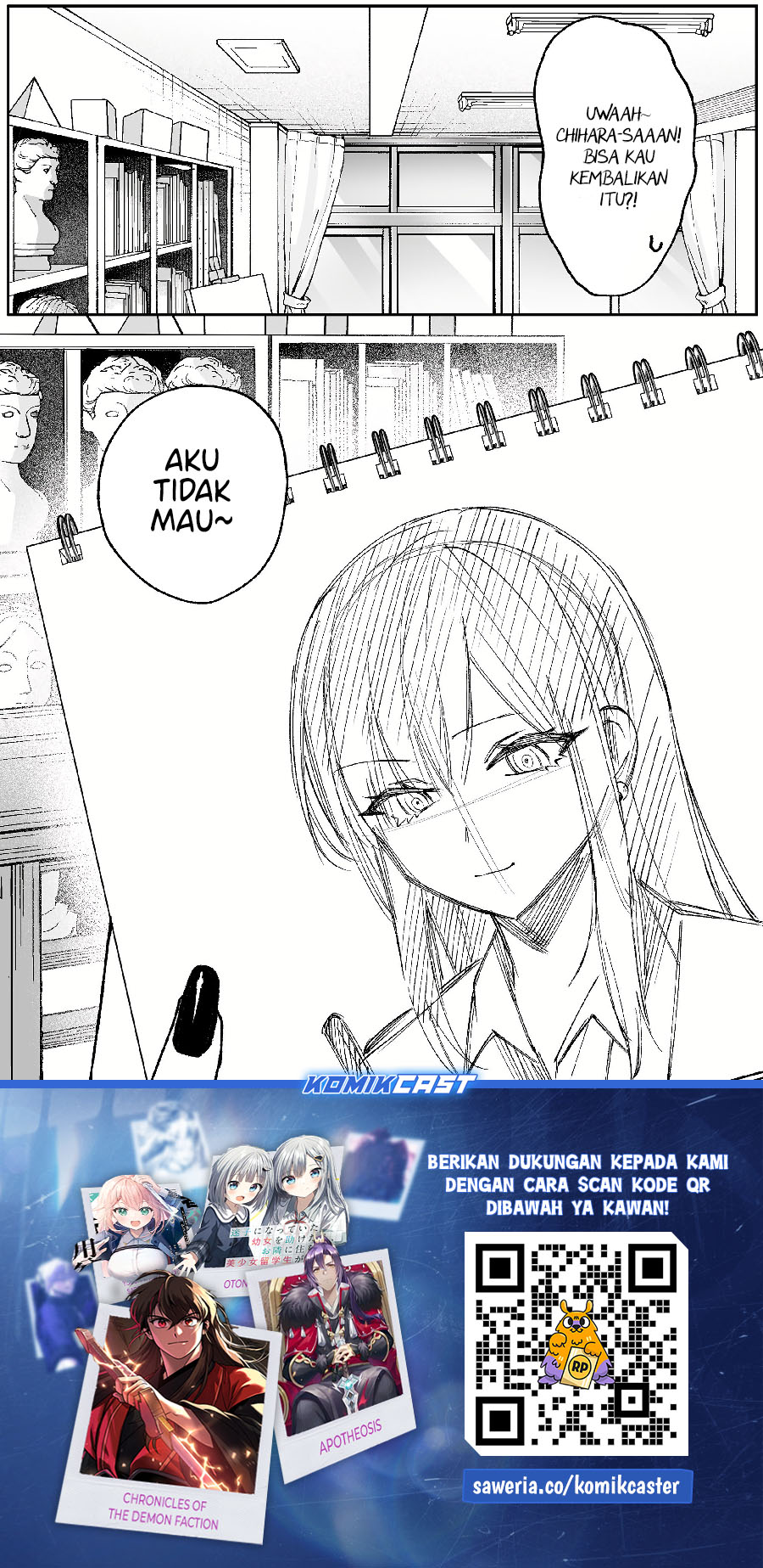 That girl is cute… but dangerous? Chapter 68 Gambar 10