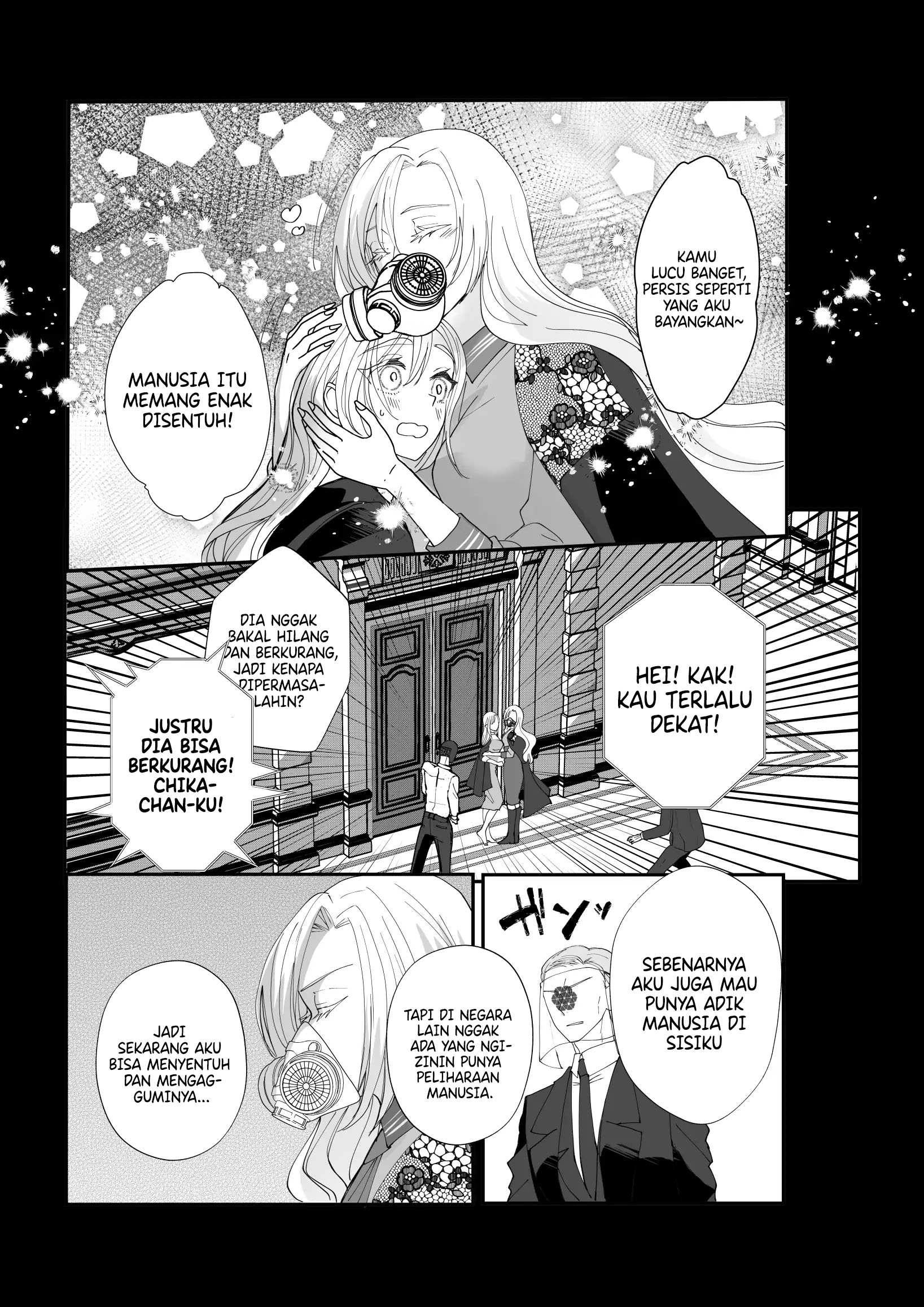 Baca Manga The Aberrant-Headed Guy and the Human Girl Chapter 32 Gambar 2