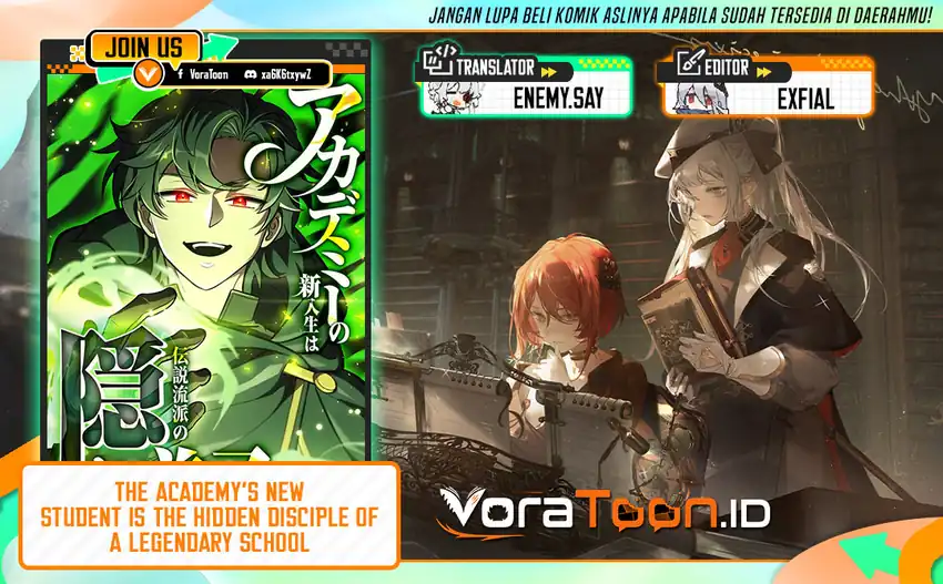 Komik The Academy's New Student Is the Hidden Disciple of a Legendary School Chapter 4 gambar 1