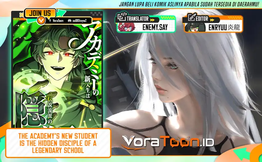 Komik The Academy's New Student Is the Hidden Disciple of a Legendary School Chapter 6 gambar 1