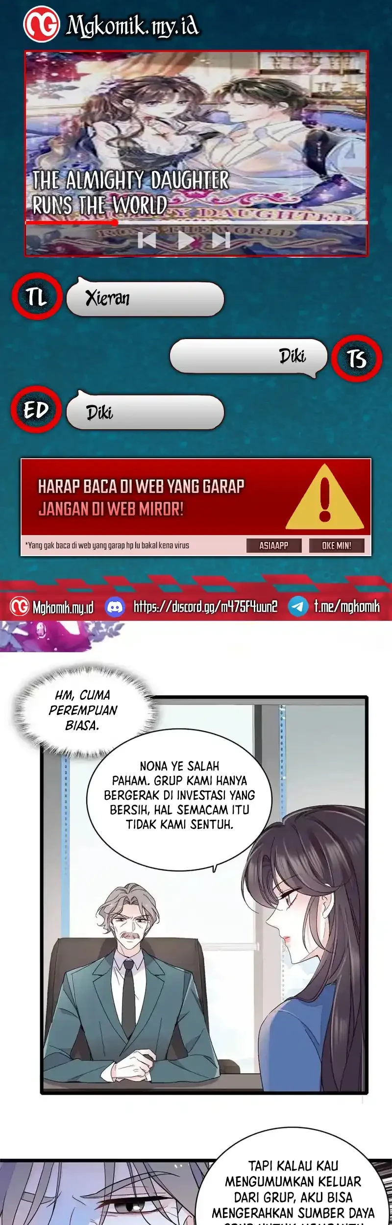 the almighty daughter runs the world chapter 233 - Page 1