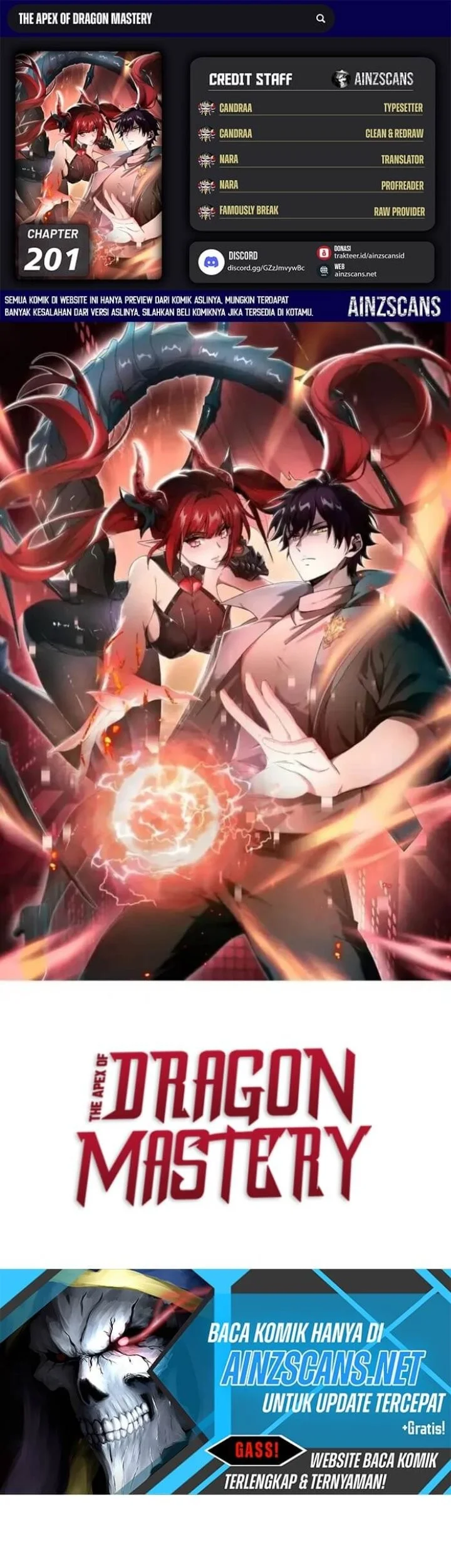 Komik The Apex of Dragon Mastery Chapter 201 gambar 1