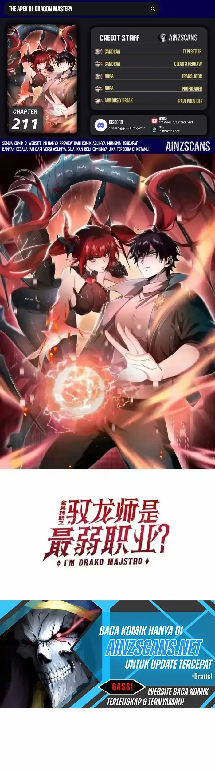 Komik The Apex of Dragon Mastery Chapter 211 gambar 1