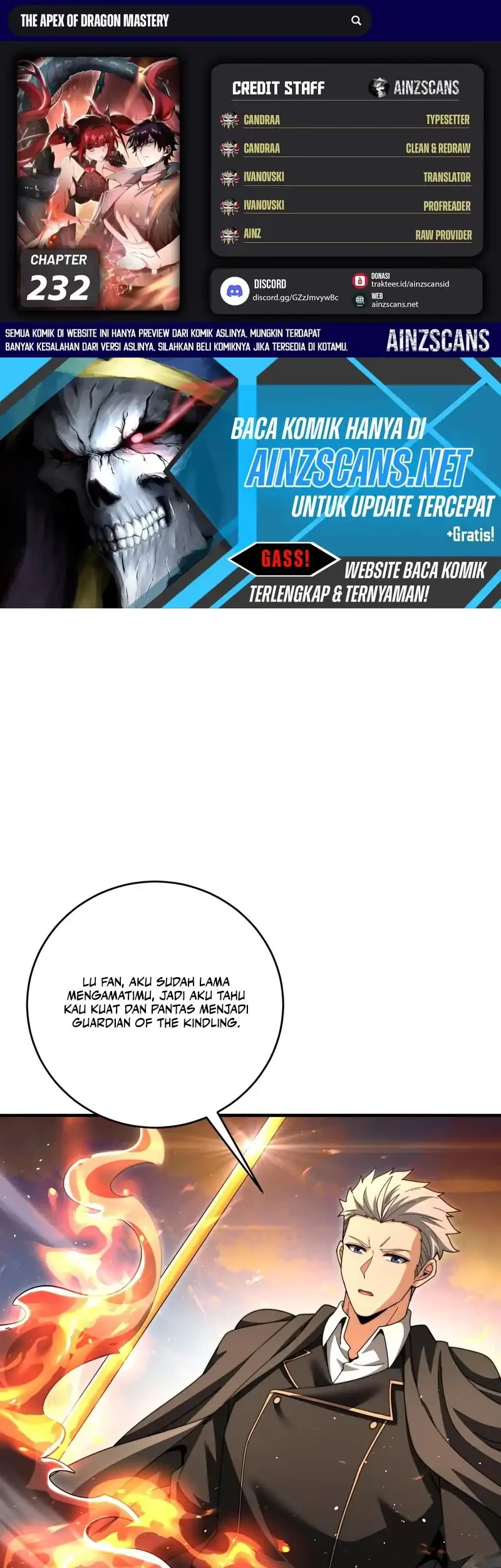 Komik The Apex of Dragon Mastery Chapter 232 gambar 1