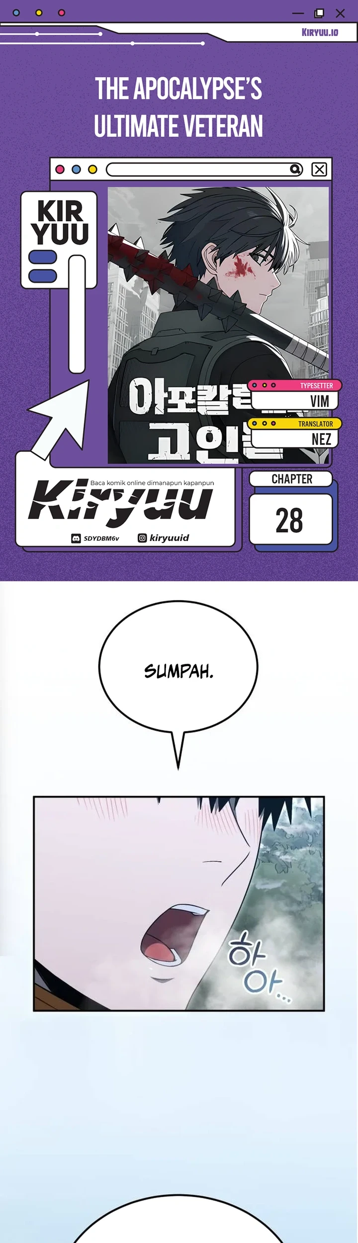 Komik The Apocalypse's Ultimate Veteran Chapter 28 gambar nomor 1