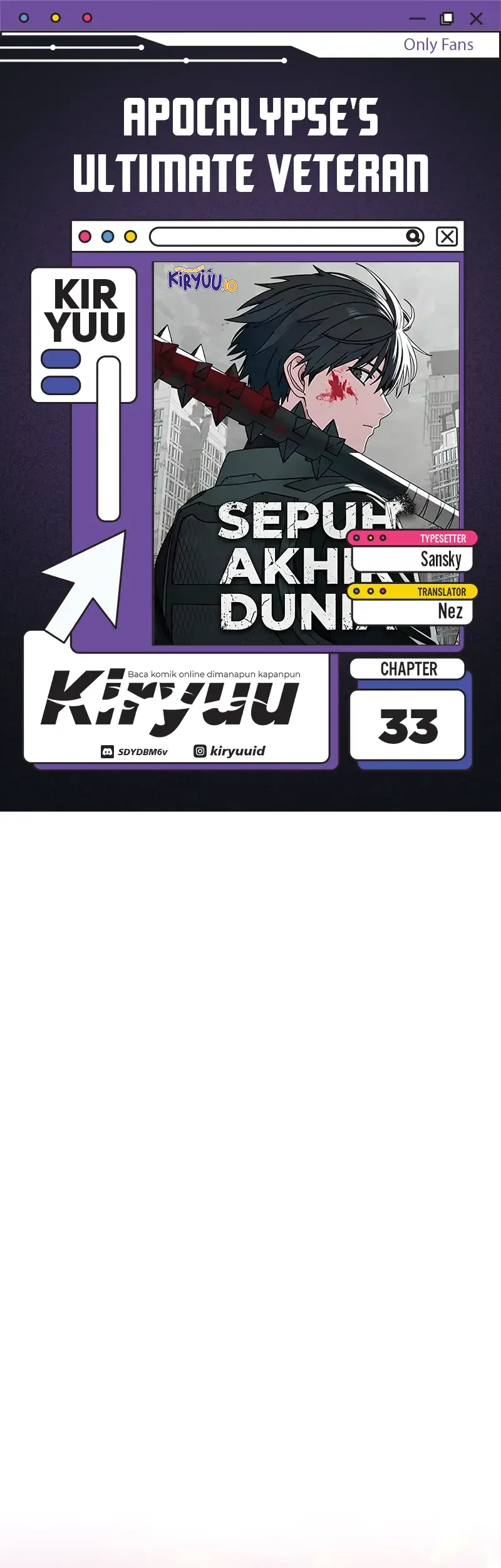 Komik The Apocalypse's Ultimate Veteran Chapter 33 gambar 1