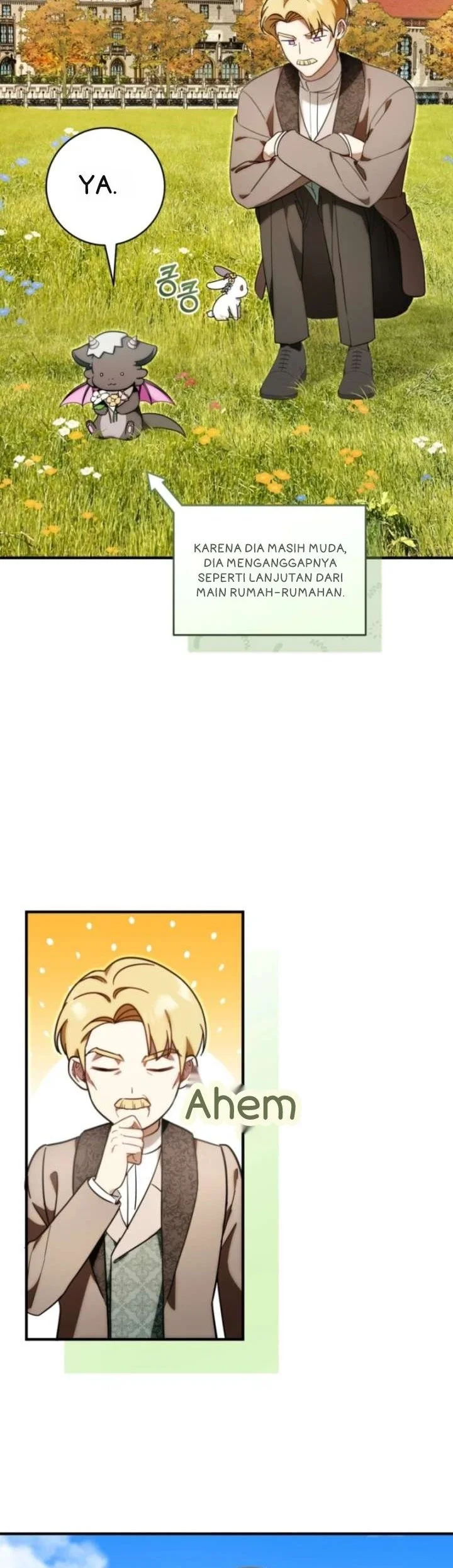 The Baby Dragon Save the Duke Family Chapter 34 halaman 30