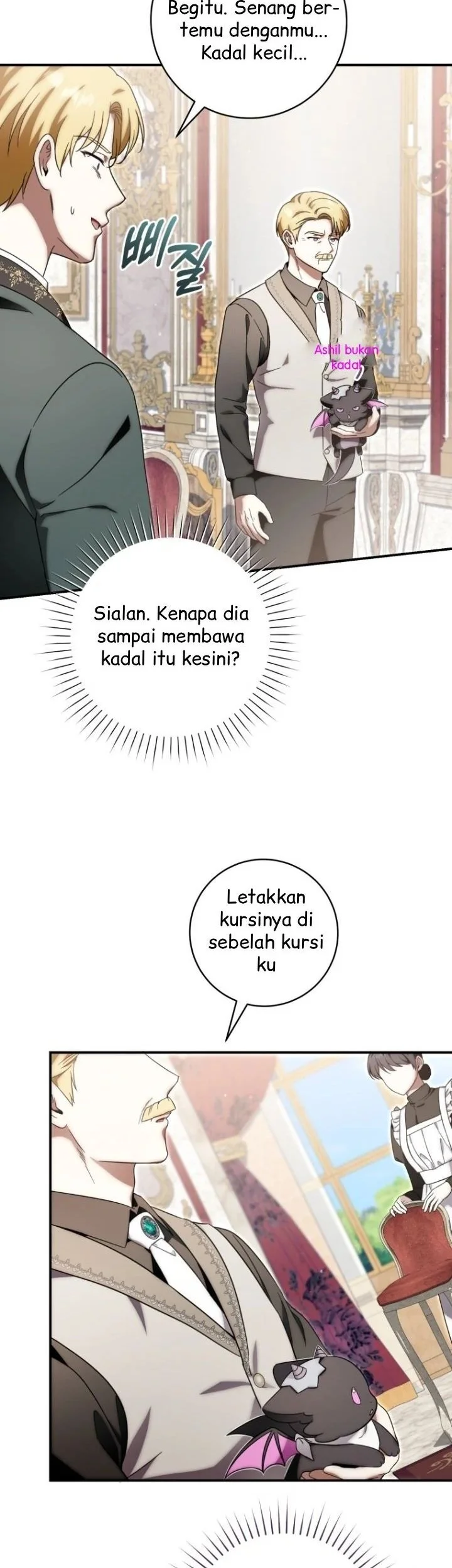The Baby Dragon Save the Duke Family Chapter 9 halaman 34