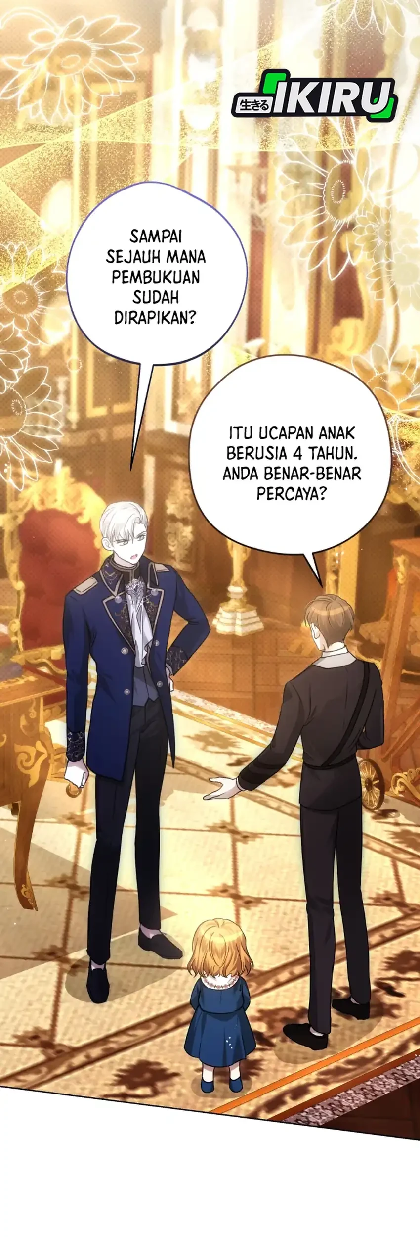 Manhwa The Baby Raises a Villain Chapter 2 gambar nomor 2