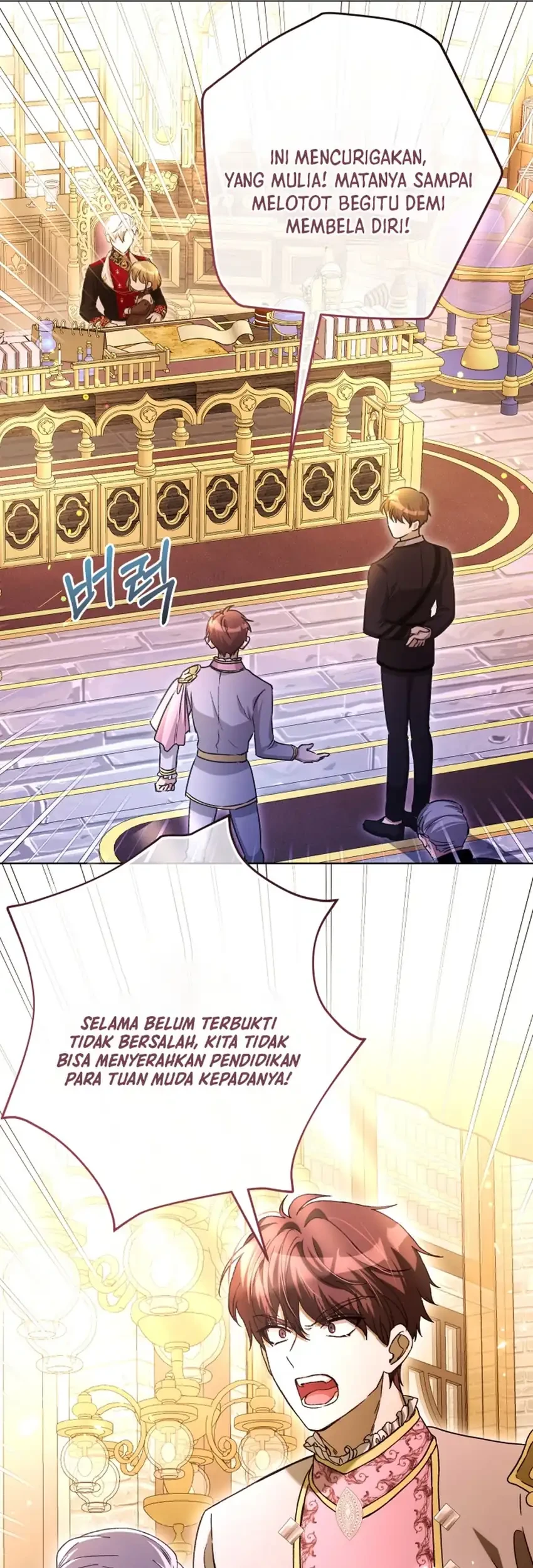 Manhwa The Baby Raises a Villain Chapter 23 gambar nomor 2