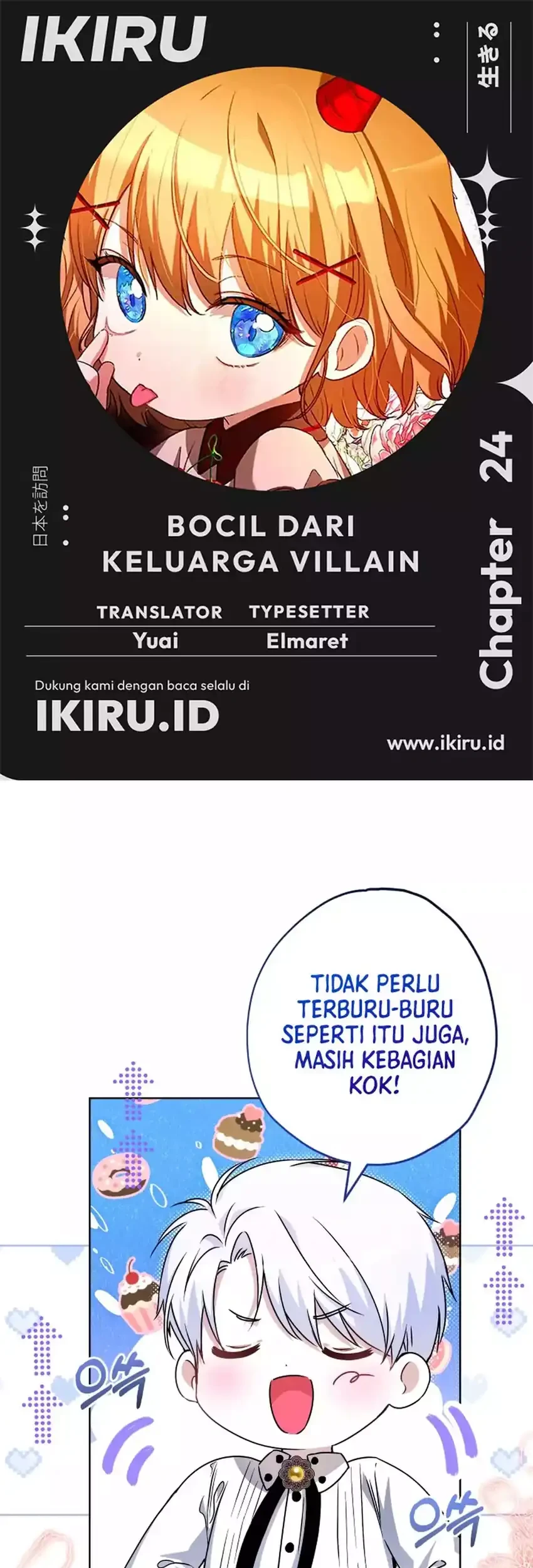 Komik The Baby Raises a Villain Chapter 24 gambar nomor 1