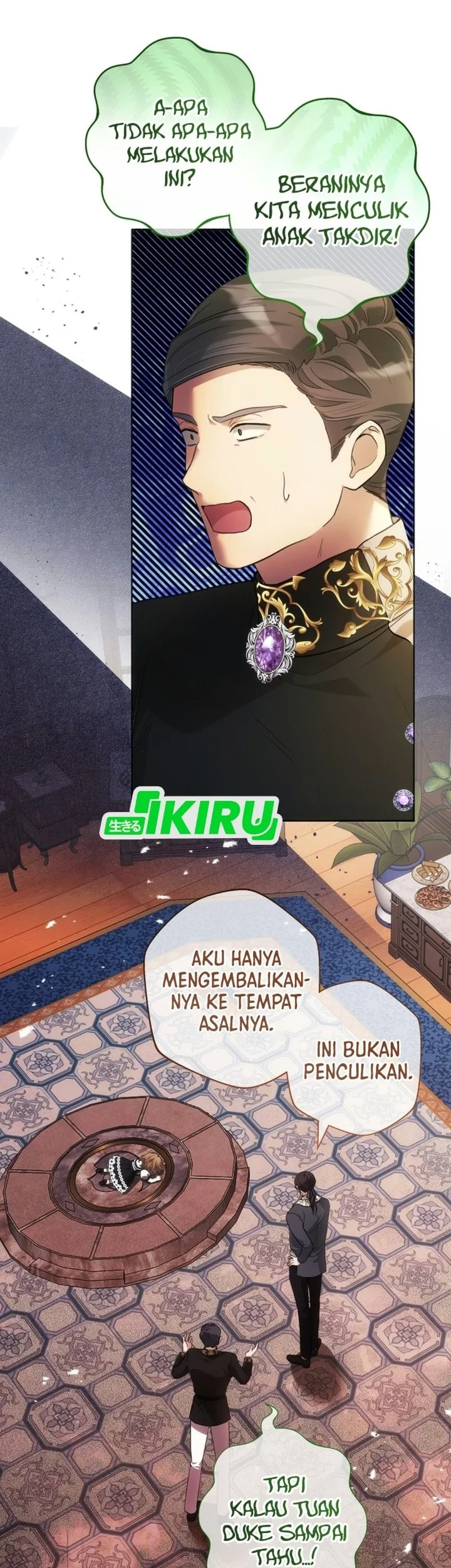 The Baby Raises a Villain Chapter 54 Gambar 45