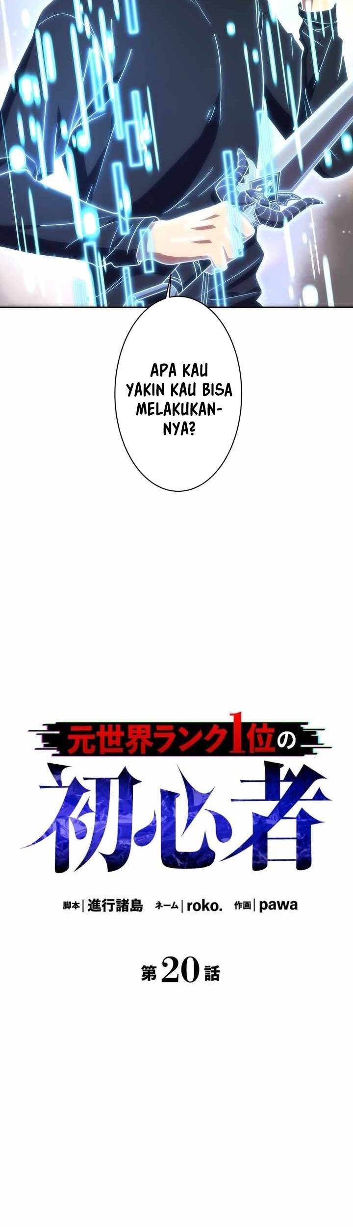 The Beginner, Formerly Ranked Number One in the World Chapter 20 Gambar 4
