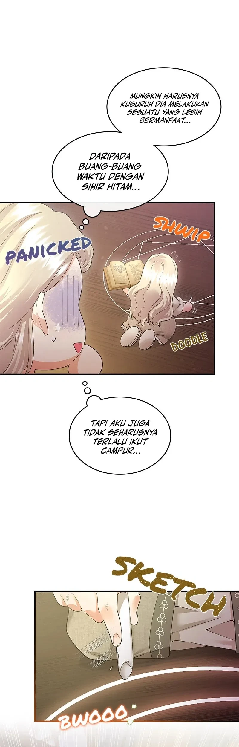 The Beloved Incompetent Stepmom Chapter 51 Gambar 62