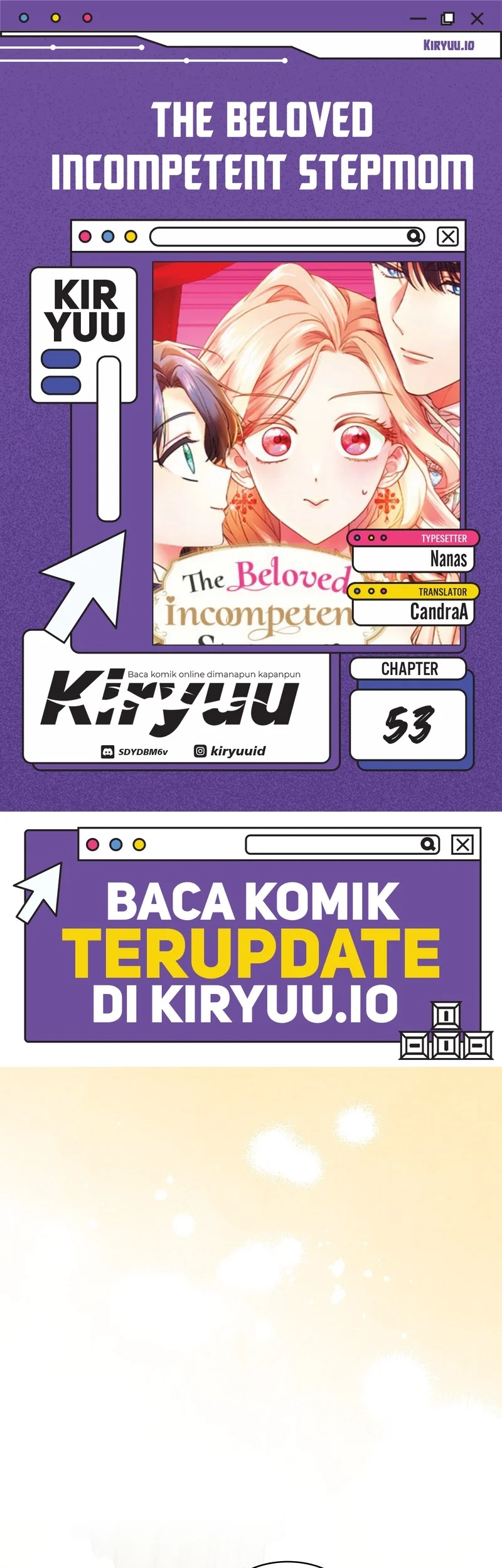 Komik The Beloved Incompetent Stepmom Chapter 53 gambar 1