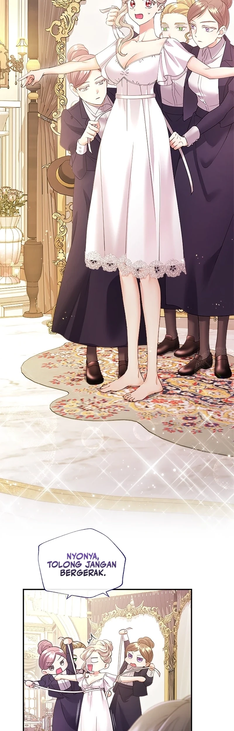 The Beloved Incompetent Stepmom Chapter 61 Gambar 4
