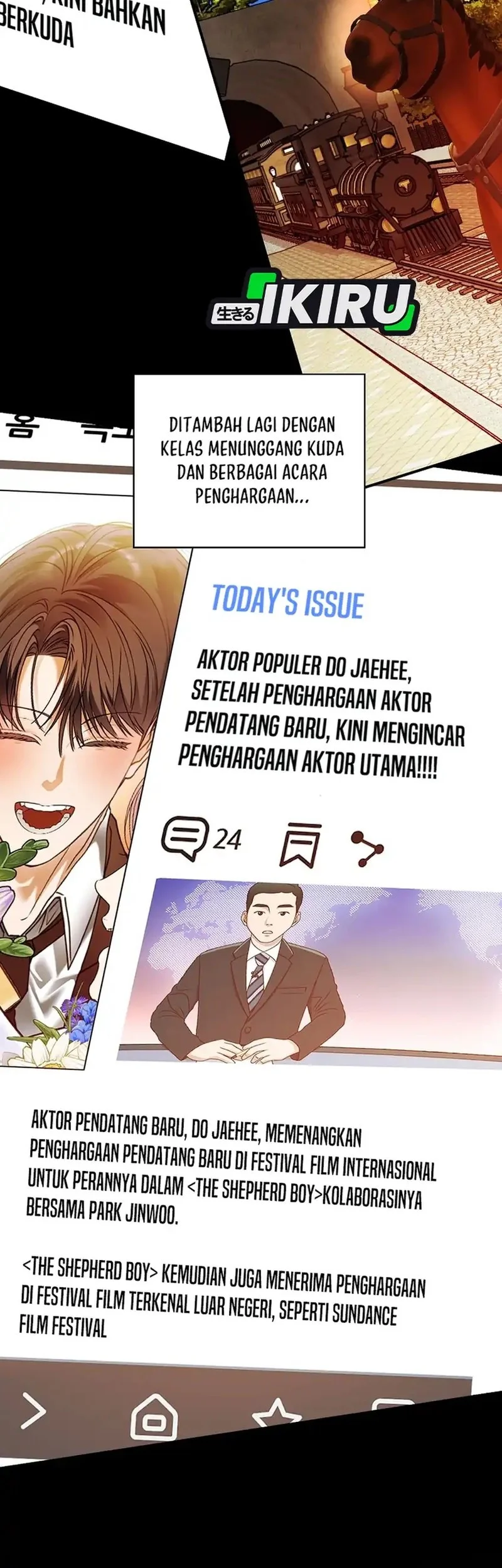 The Book-Eating Actor Chapter 47 Gambar 19